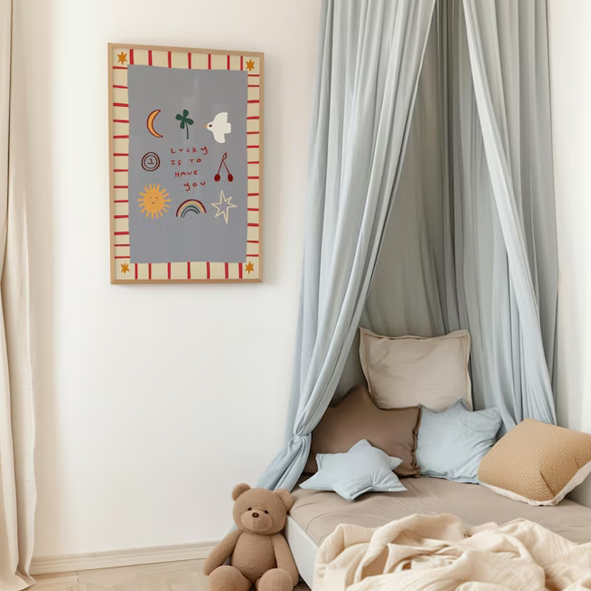 Cartoon Lucky To Have You Quot – обзор и цена Home Decor Quotes
