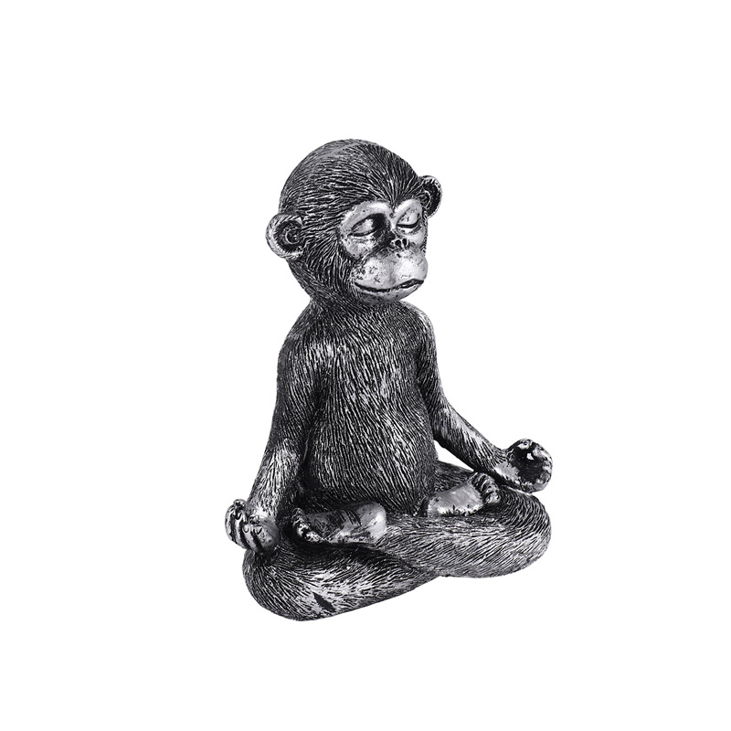 Meditating Monkey Statue Resin – обзор и цена Home Decor Yoga
