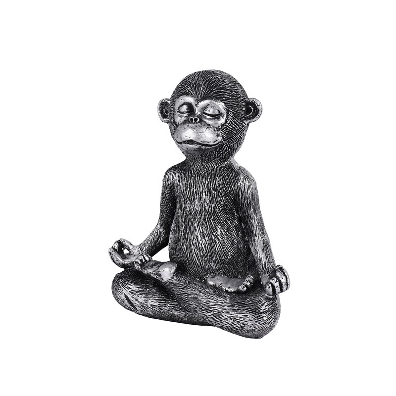 Meditating Monkey Statue Resin – обзор и цена Home Decor Yoga
