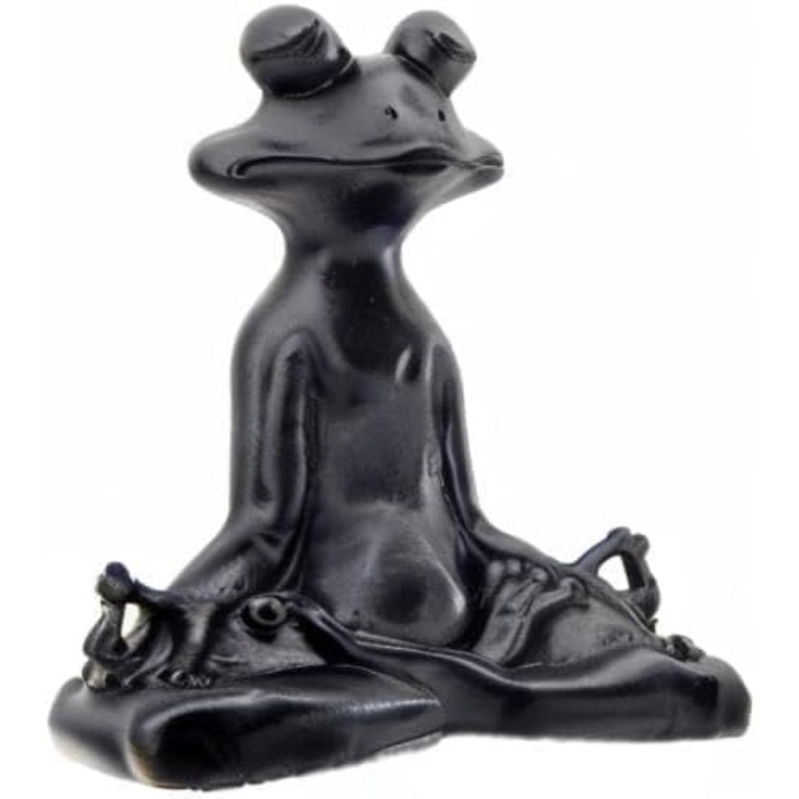 23101 Frog Statue Meditation L – обзор и цена Home Decor Yoga